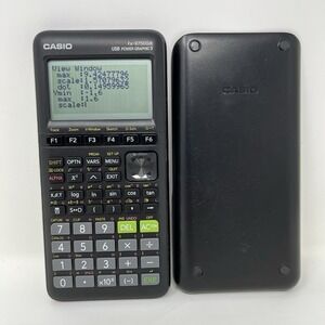 Casio fx-9750GIII Graphing Calculator Black Python Natural Display SAT ACT Exam